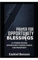 Prayer for Opportunity Blessings