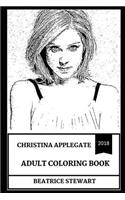 Christina Applegate Adult Coloring Book: Emmy Award Winner and Tony Award Nominee, Kelly Bundy from Married...with Children and Sex Symbol Inspired Adult Coloring Book