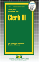 Clerk III: (3273 Career Examination)