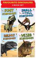 FAVOURITE DINOSAURS 4 BOOK PACK