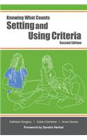 Setting and Using Criteria