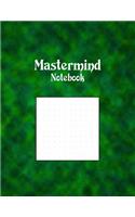 Mastermind Notebook: 1/3" Dotted Grid Graph Ruled, 144 Pages