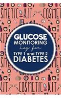 Glucose Monitoring Log for Type 1 and Type 2 Diabetes