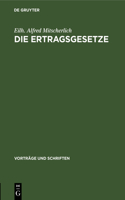 Die Ertragsgesetze