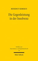 Die Gegenleistung in der Insolvenz