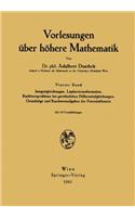Vorlesungen uber hohere Mathematik