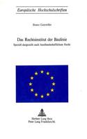 Das Rechtsinstitut Der Baulinie
