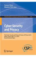 Cyber Security and Privacy