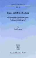 Typus Und Rechtsfindung