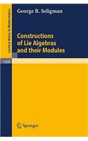 Constructions of Lie Algebras and Their Modules