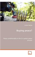 Buying peace?