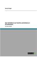 Verhältnis von Familie und Schule an Privatschulen