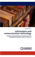 Information and communication technology