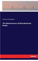 Maintenance of Macadamised Roads