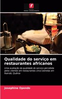 Qualidade do serviço em restaurantes africanos