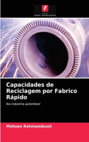 Capacidades de Reciclagem por Fabrico Rápido