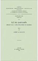 Eli de Qartamin. Memra sur S. Mar Philoxène de Mabbog