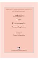 Continuous-Time Econometrics