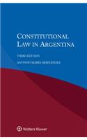 Constitutional Law in Argentina