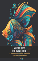 Marine Life Coloring Book