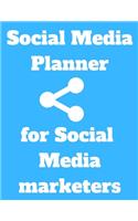 Social Media Planner for social media marketers