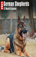 Calendar 2021 German Shepherds