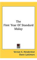 First Year of Standard Malay