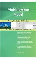 Viable System Model A Complete Guide - 2020 Edition