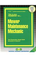 Mower Maintenance Mechanic: Volume 1373