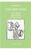 Journal of the Early Book Society Vol 8