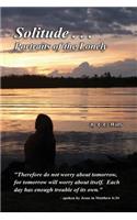 Solitude...Portraits of the Lonely