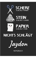 Nichts schlägt - Jaydon - Notizbuch
