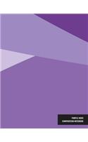 Purple Hues Composition Notebook