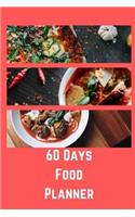 60 Days Food Planner