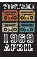 Vintage 1969 April