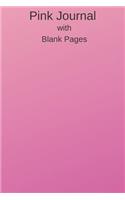 Pink Journal with Blank Pages