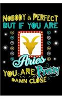 Nobody Is Perfect But If You Are Aries You Are Pretty Damn Close