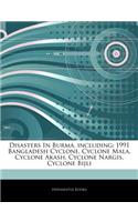 Articles on Disasters in Burma, Including