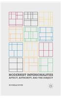 Modernist Impersonalities