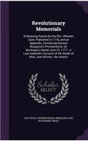 Revolutionary Memorials