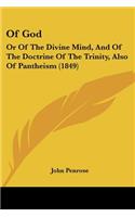 Of God: Or Of The Divine Mind, And Of The Doctrine Of The Trinity, Also Of Pantheism (1849)