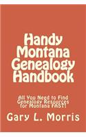 Handy Montana Genealogy Handbook