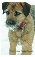 Border Terrier October Notebook Border Terrier Record, Log, Diary, Special Memories, To Do List, Academic Notepad, Scrapbook & More