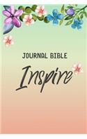 Journal Bible Inspire: Blank Prayer Journal