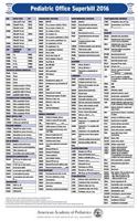 Pediatric Office Superbill 2016