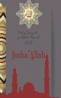 Insha'Allah Daily Diary And Gratitude Diary