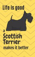 Life is good a Scottish Terrier makes it better