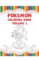Pokemon Coloring Book Volume 2