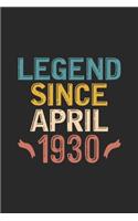 Legend Since April 1930