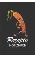 Rezepte & Notizbuch: A5 Rezeptbuch zum selberschreiben mit Notizbuch Dot Grid Hardcover